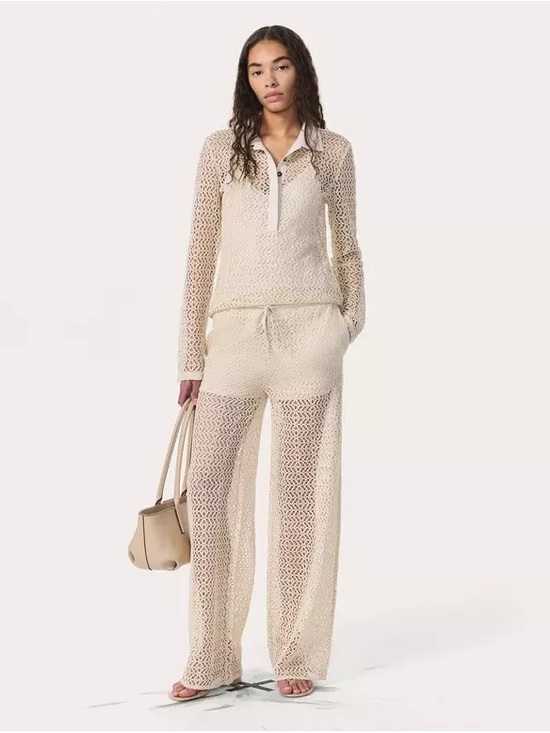 rag & bone Pants - Rag & bone Liv Mesh Pants
